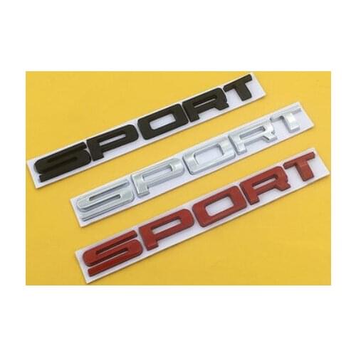 Metal Sport Racing Logo Car Trunk Tailgate Emblem Badge Decals Sticker Car Accessories
