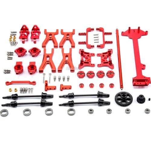 Metal Upgrade Parts Kit for 1/18 Wltoys A959 A979 A959B A979B 4WD Electric RC Car Off-Road Buggy Hop-Up RC Car Spare Parts