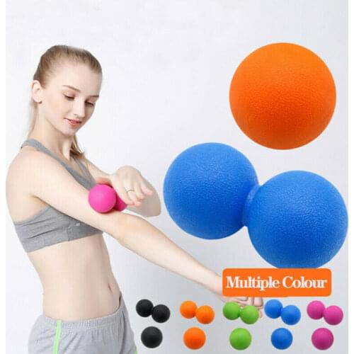 Brand New Women Men Yoga Balls Massage Ball Workout Fitness Body Fascia Massage Yoga Gym Relaxing Relieve Ball Solid Hot 2019