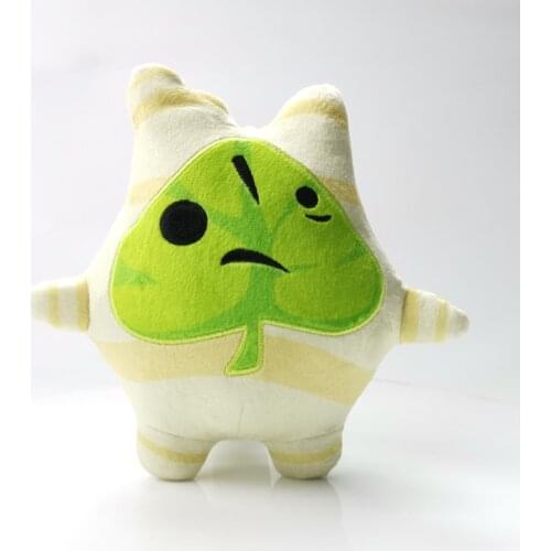 New 20cm Makar Korok Plush Toy Soft Stuffed Plushie Plant Game Cute Cartoon Figure Doll Lovely Gift Toy for Children Kids Boys