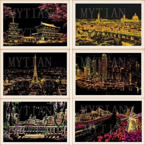 New arrived Diamond Embroidery Scenery City Night View full square/Round drill Cross Stitch diamond painting Home art Decor gift