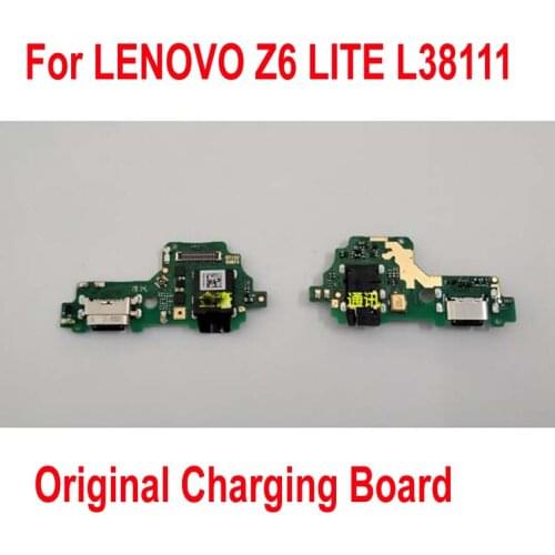 Original Best For LENOVO Z6 LITE L38111 USB Charging Charger Port Dock Connector PCB Board Ribbon Flex Cable Phone Parts