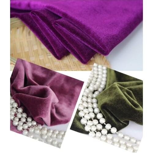Fabric pleuche for Handmade Sewing Material DIY sofa table pillow shoe bag dress clothes party wedding birthday decroation Wh