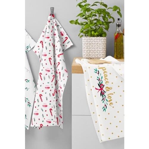 Dish Cloths kitchen cloths patterned hand cloth trend hand towel aesthetic stain resistant non corroding home gift
