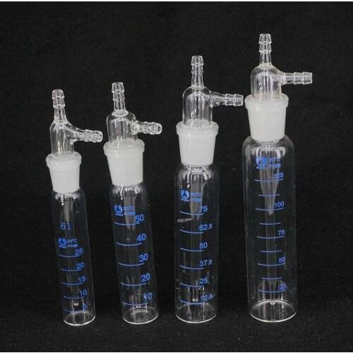 75ml Gas Sampling Tube Glinsky Absorber Bottle Apparatus Chemi Lab Glassware