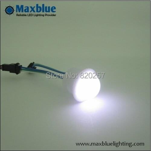 WS2811 26mm Diffused Full Color 3 LEDs 5050 SMD RGB Programmable pixel Led Module 12V 20pcs/lot