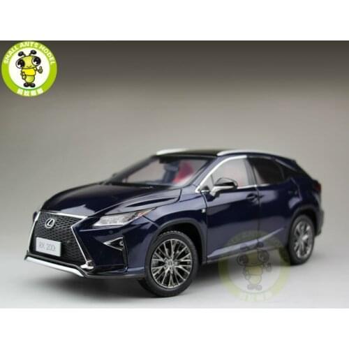 1/18 RX 200T RX200T Diecast Model Car Suv hobby collection Gifts Blue Color