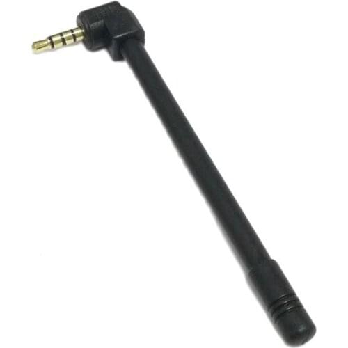 1PC Outdoor Radio Antenna External aerial 3.5mm right angle For FM Radio Phones connector wholesale price