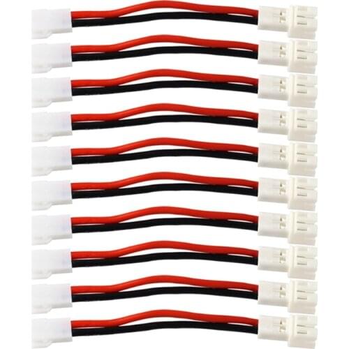 10pcs Connector XH2.54 PH2.0 Male Female Charging Cable Wire Plugs Spare Parts Wire Plugs Spare Parts Quadcopter Drone 95AF