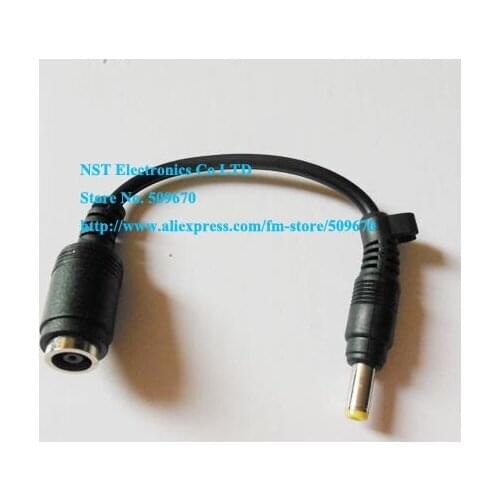Free shipping/2pcs/High Quality DC 7.4x5.0mm Female To 4.8x1.7mm Male Connector F/M Cable For DELL HP New