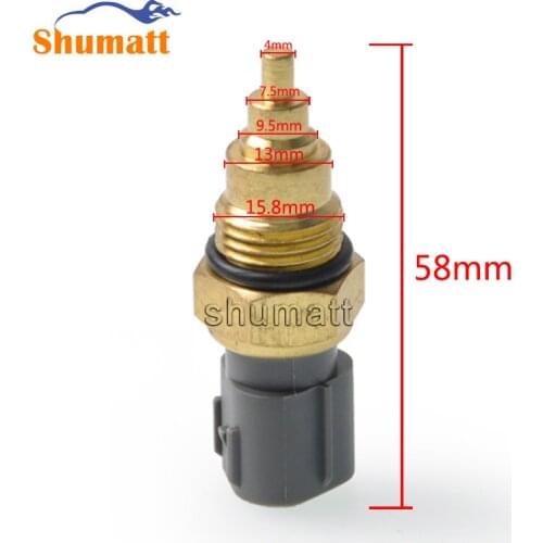 10PCS Diesel Fuel Injector Water Temperature Sensor