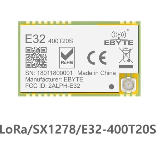 E32-400T20S Long Range 3000m rf Module 433MHz LoRa SX1278 470MHz 100mW 20dBm Iot Transmitter and Receiver