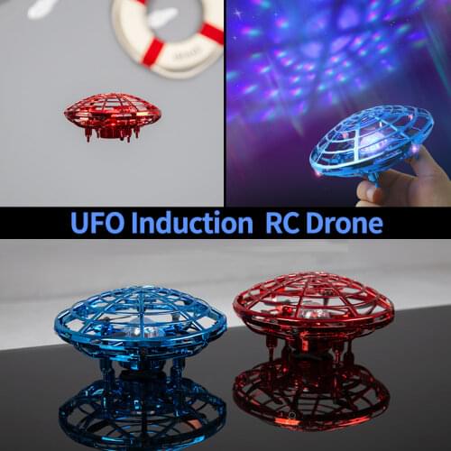UFO RC Drone Mini Helicopter Infraed Hand Sensing Aircraft Electronic Model Quadcopter Small drone Toys For Children