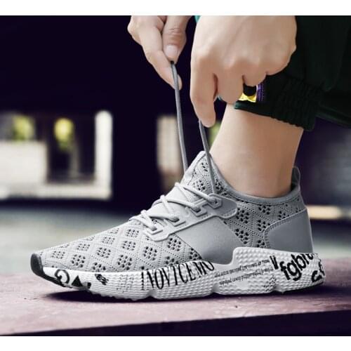 Weweya Hollow Mesh Casual Shoes for Man Graffiti Sneakers Men Breathable Male Sneaker Shoes Letter Tenis Masculino Outdoor Shoes
