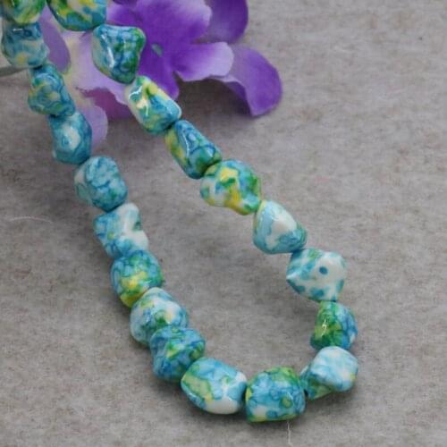 Irregular Riverstones loose beads 8-12mm DIY Three colors to choose from women beautiful jewelry making design