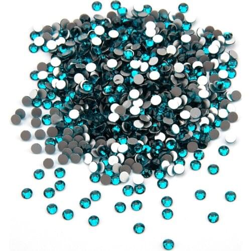 New Packing SS3 Rhinestone Blue Zircon 1440pcs/lot Hotfix Rhinestones Used For DIY Bags Garment Shoes Free Shipping