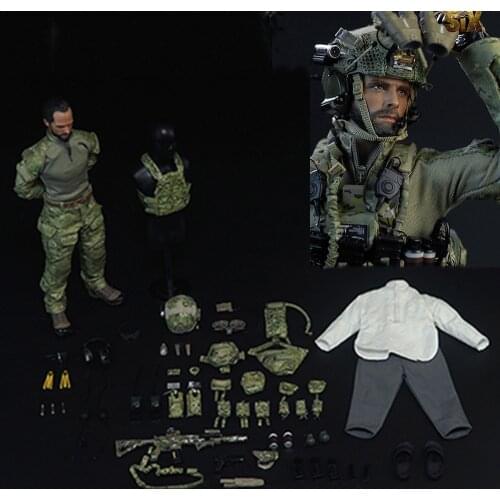 New Arrival mini times toys 1/6 Scale SEAL Team Six M009 Male Soldier Action 12" Movable Action Figure In Stock