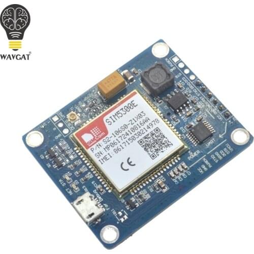 WAVGAT SIM5300E 3G module Development Board Quad-band GSM GPRS GPS SMS with PCB Antenna