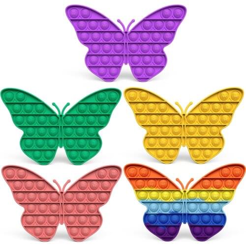 Push Bubble Sensory Toy for Autism Squishy Stress Reliever Toys Adult Kid Funny Anti-stress Fidget Toy Gift