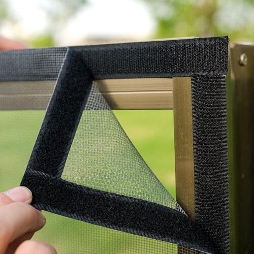 Insect Window Screen Mesh,Indoor Anti Fly Curtain Tulle Summer Invisible Anti-Mosquito Removable Washable Screen Net