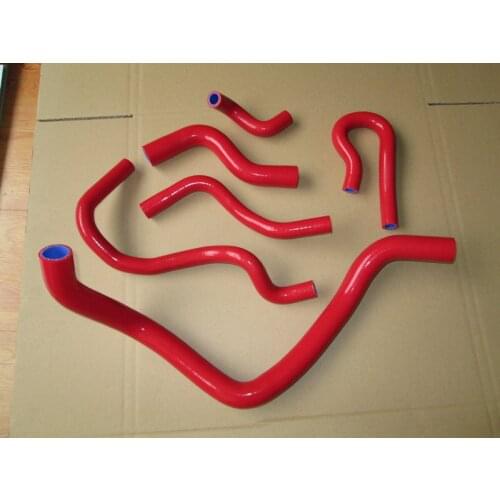 SILICONE RADIATOR&HEATER HOSE KIT 6PCS for HONDA CIVIC D15/D16 EG/EK 1992-2000