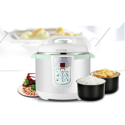 Electric Pressure Cookers pressure cooker 5l double bladder full automatic household high rice cooker.NEW