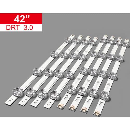 LED strip For LG DRT INNOTEK DRT 3.0 42'' A/B TYPE 6916L-1956E 6916L-1957E 1709B 1710B 42LY310CA 42LB563V 42LB561V 42LB5610