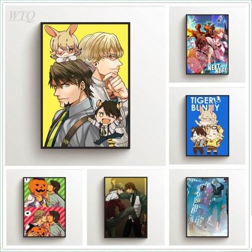 TIGER & BUNNY Ivan Karelin Anime Posters Canvas Painting Picture Wall Decor Wall Posters Wall Art Photos for Childrens Room