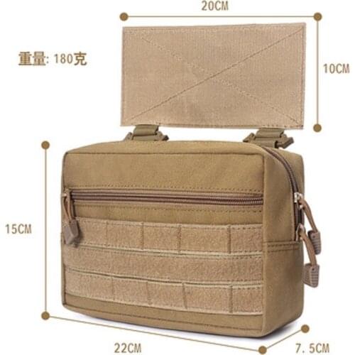 Outdoor Tactical Sundry Bag EDC Storage Bag Waist Bag MK3 Chest Hanging Bag D3 Belly Pocket Vest Waist Bag SS Hanging Bag