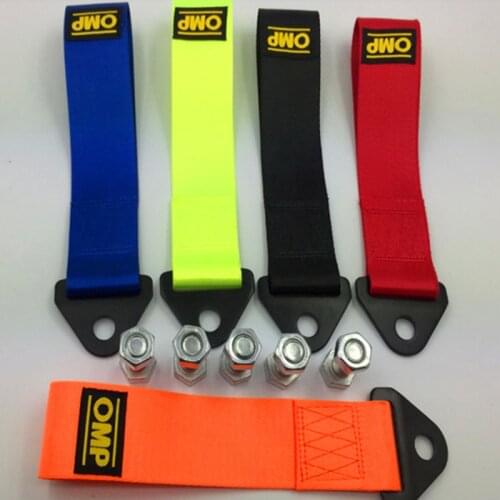 Universal High-Strength Nylon Tow Strap Universal Car Racing Tow Ropes Auto Front And Rear Bumper Trailer Ropes