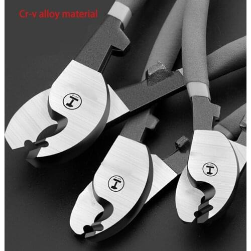 Pliers Multitool 10 Inch Pressure Wire Stripper Tool Forceps Peel Cables Electrician Side Cutters for Wires Battery Cutter Hand