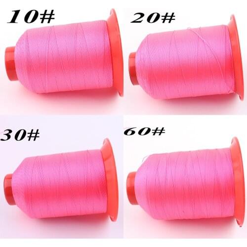 Hot Pink FourSize High Tenacity Nylon Sewing Thread For Hand Sewn&Machines Patchwork Sewing Jewelry Accessories