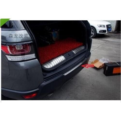 Rear Bumper Protector sill plate cover for Rover Sport 2014