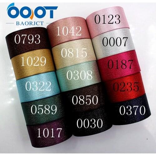 1712292,25MM 10yards Gold and silver weft double face ribbon,DIY handmadeHair accessories Material wedding gift wrap decoration