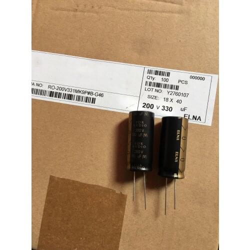 2PCS/10PCS RO original ELNA FOR AUDIO 200V330UF fever electrolytic capacitor filter FREE SHIPPING