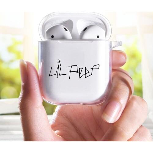 2021 etui Lil Peep Lil Bo Peep cute Anime Soft Case for Apple AirPods 2 1 Silicone Wireless Bluetooth Earphone Box AirPod Cover