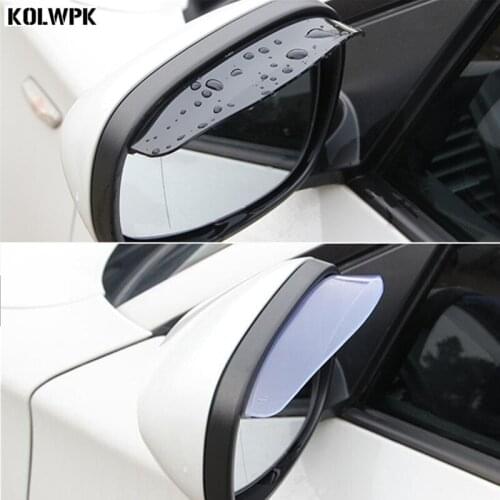 Car Styling Back Mirror Eyebrow Rain Cover For Toyota Camry Corolla RAV4 Highlander Land Cruiser PRADO Vios Prius Auto parts