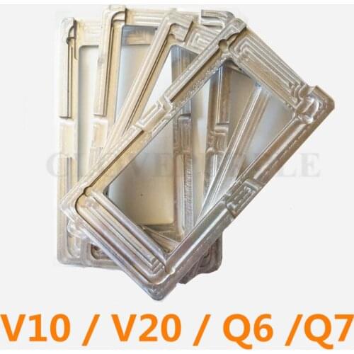 LCD Outer Position Alignment Holder Glue Mold Aluminum Metal mould For LG V10 V20 Q6 Q7
