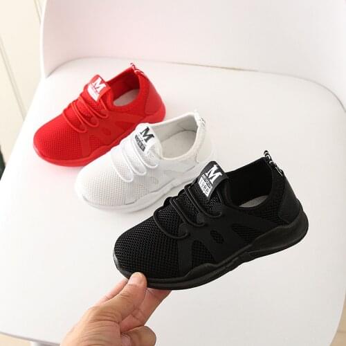 Childrens Breathable Sneakers 2020 Summer New Boys and Girls Casual Wear-Resistant Running Shoes Big Children Students Shoes