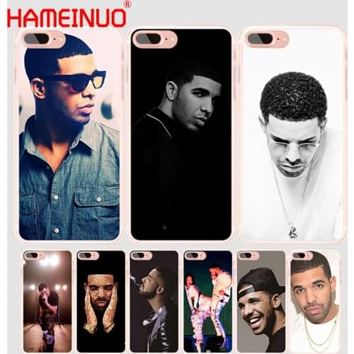 HAMEINUO drake phone Cover case for iphone 4 4s 5 5s SE 5c 6 6s 7 plus samsung galaxy S3 S4 S5 S6 S7 S8 mini EDGE Note 3 4 5