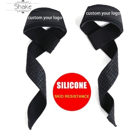 HEHE Harbinger Padded Cotton Lifting Straps wristband for activity OEM Custom Logo Hot Sale Fitness wristband For Men and Women