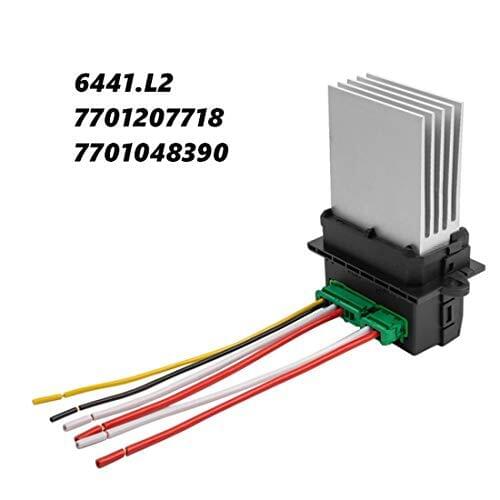 5Pcs Air Conditioning Blower Resistor For Peugeot 207 607 1007 For Citroen C2 C3 6441L2 7701048390 7701207718 27150-ED70A