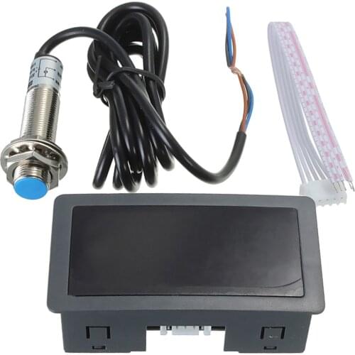 Accurate 0.56" Digital Tachometer 4 Digital Display LED Tachometer with Switch