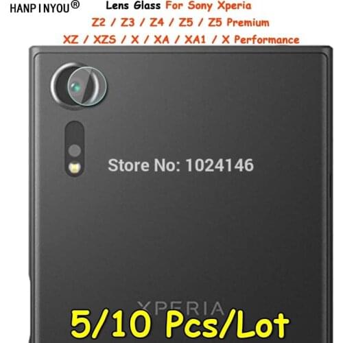 5/10 Pcs/Lot For Sony Xperia Z2 Z3 Z4 XZS XA1 XA Ultra Thin Clear Back Camera Lens Protector Soft Tempered Glass Protective Film