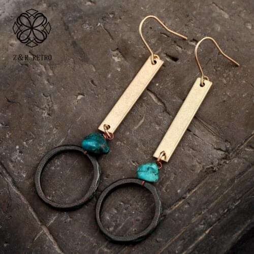 Earrings for Women Vintage Jewelry Drop Hanging Geometric Fashion Pendientes Womens Earring Best Friends New Year Gift 2021