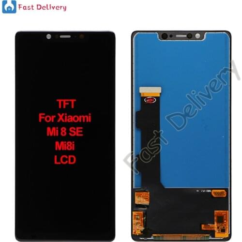 TFT For Xiaomi Mi 8 SE Mi8i LCD Display Touch Screen Digitizer Assembly For Xiaomi Mi8 SE lcd Replacement Accessory 100% Tested