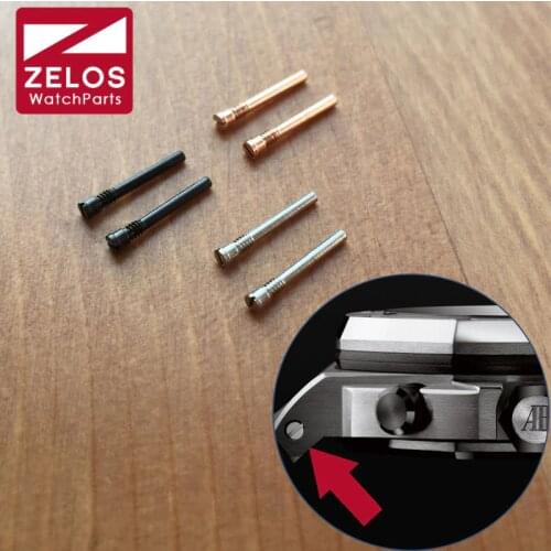 2pieces/set steel short watch Screw tube bar ear rod link kit For men AP ROO royal-oak-offshore diver watch lugs 15703ST