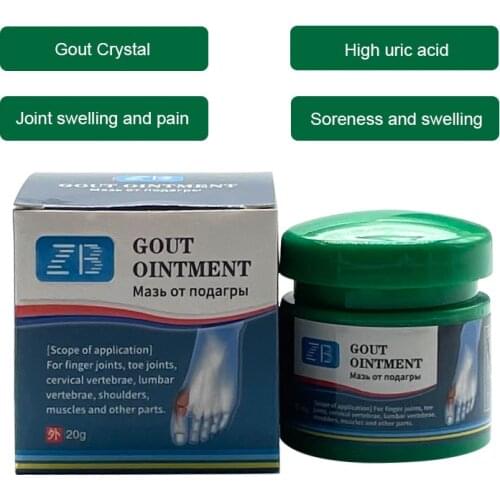 20g Gouty Arthritis Chronic Arthritis Pain Relief Ointment Gout Cream Back Fingers Toes Joint Pain Medical Health