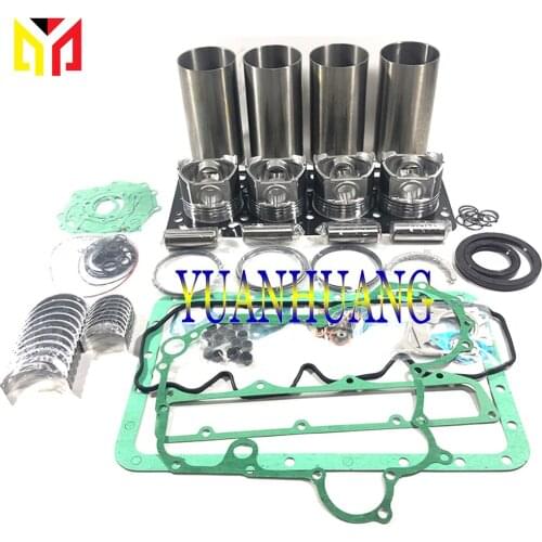 4D84 4D84-1 4D84-2 4D84-3 Engine Rebuild Kit Overhual Repair Gasket Set For Komatsu Excavator Tractor Diesel Motor Liner Piston
