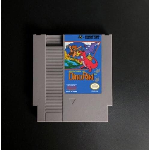 The Adventures of Dino Riki 72 pins 8bit Game Cartridge